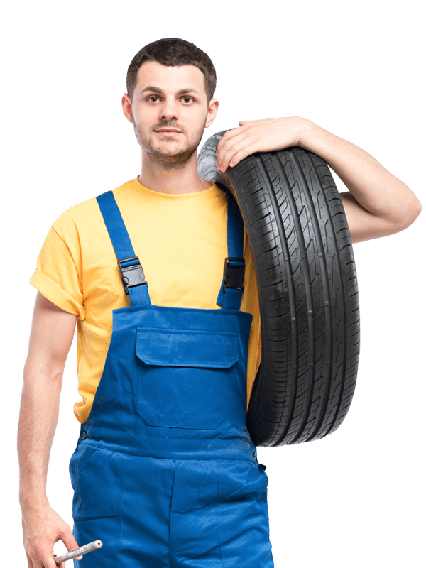 Tire Serviceman Isolated On White Background Pwpl3hja.png